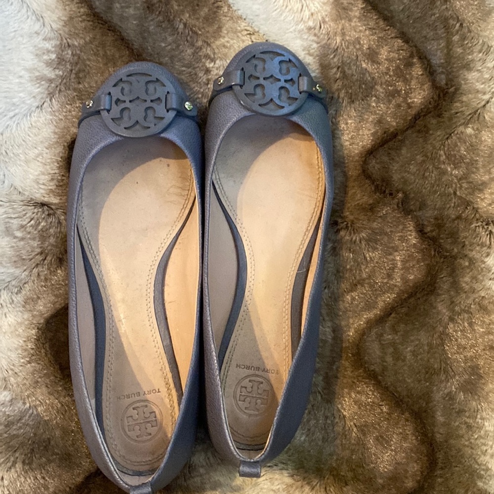 Tory Burch Gray Minni flats
